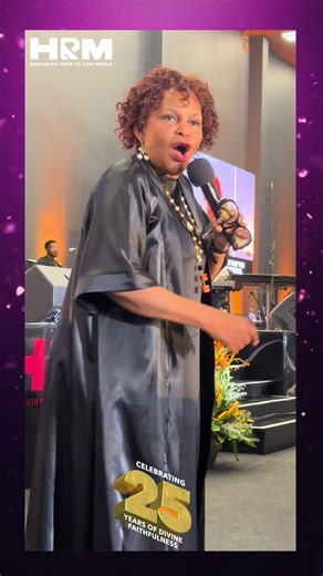 Church of Jesus rise and take on your Power!!! #HRMTurns25 #hrm