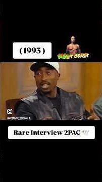 RARE 2Pac Interview #2pac