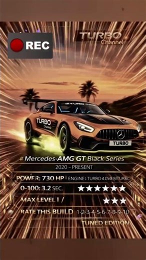 TURBO Channel — AMG GT Coupe Turbo Card Build 🔥
