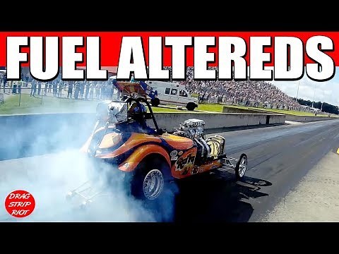 Fuel Altered Nostalgia Drag Racing Northern Nationals