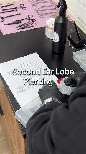 Second Ear Lobe Piercing Experience and Pain Rating