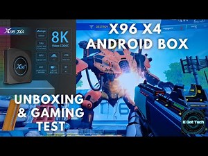 #Banggood X96 X4 Amlogic S905X4 Android TV Box 8K Video Support!