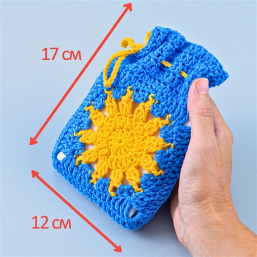 13K views · 171 reactions | Easy Crochet Granny Square Pouch Miarti臨...