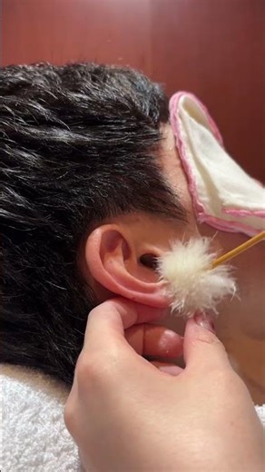 【床屋でやる耳掃除】#理容室 #耳掃除 #床屋 #銀座理容室#barbershop #barber