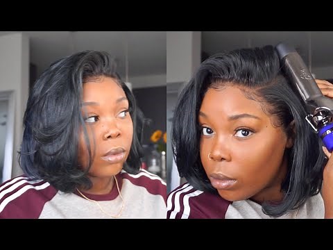 How I Add Body And Volume To A Bob Cut Frontal Wig | ft. WEST KISS HAIR