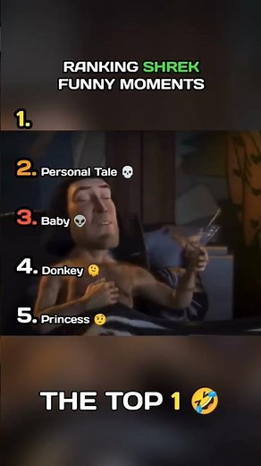 Ranking Shrek Funny Moments 😂