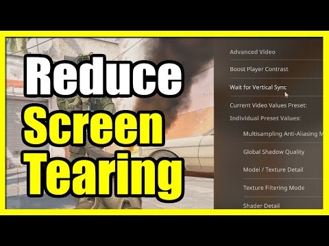 How to Reduce Screen Tearing with Vertical Sync in Counter Strike 2 (Easy Tutorial)