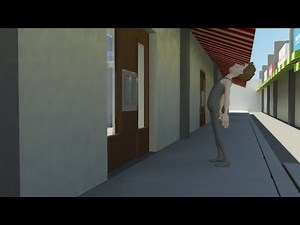 Maya - Funny Push and Pull Animation [with Breakdown]