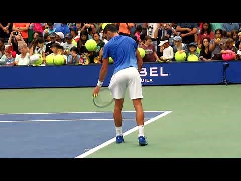Novak Djokovic Serve [Slow Motion]