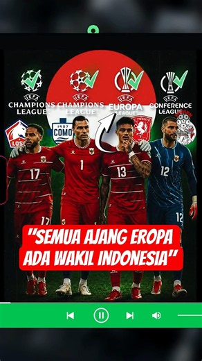 HISTORY! 4 INDONESIAN NATIONAL TEAM PLAYERS WILL APPEAR IN ALL EUROPEAN COMPETITIONS NEXT SEASON