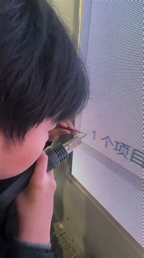 Seeing is believing!watch how we fix the p2 module! #leddisplay #led #ledscreen #digitalsignage