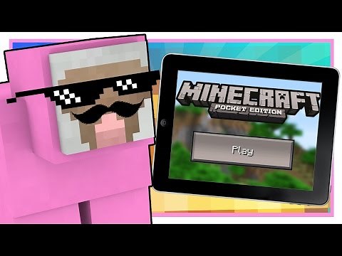PINK SHEEP PLAYS MINECRAFT POCKET EDITION!!