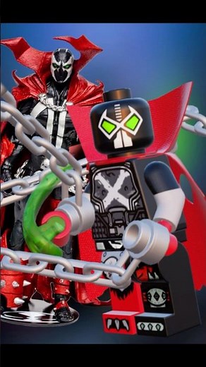 LEGO Spawn Minifigure Tutorial #Spawn #toddmcfarlane