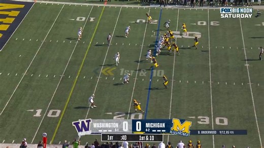 Michigan strikes 1st to take the lead! 🎥: FOX | Michigan Wolverines on 247Sports
