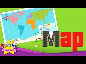 地図(Map)と方位(Cardinal Directions)を学ぼう