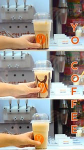 2.3K views | ☕Caffè + Frozen Yogurt= 磻Yo Coffee Prova la cremosità del nostro yogurt insieme all'aroma del caffè per una bevanda gustosa da personalizzare con caramello, cioccolato o panna! | LA YOGURTERIA | Facebook