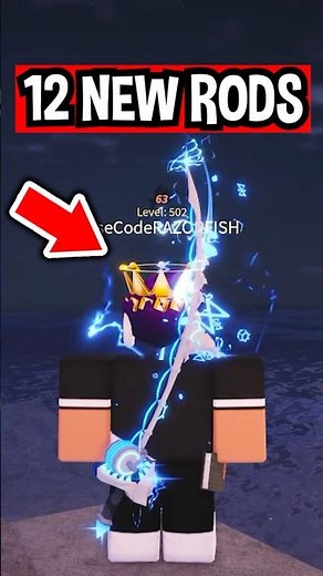 ALL NEW ANCIENT ISLES RODS in Roblox Fisch..