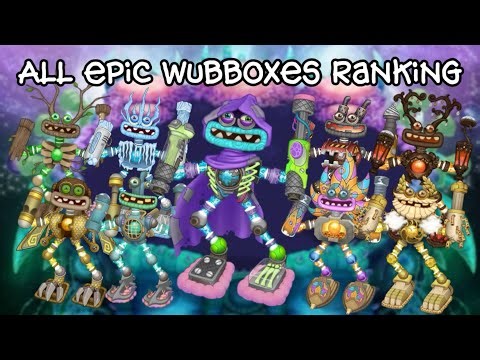 Ranking All Epic Wubboxes! [Ethereal island Update] (My Singing Monsters)