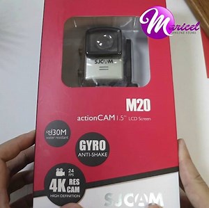 The SJCAM M20 is SJCAM’s smallest action camera to date, but the camera is one of SJCAM’s most feature robust products ever. Powered by a NTK96660 processor, the M20 takes vivid pictures, and awesome 4K videos, via its Sony IMX206 16 mega pixel sensor. Other hot features include Gyro stabilization for smoothing out the bumps when shooting high definition video, adjustable FOV, fish-eye/distortion correction function, and quick start recording, Instant AV-out, underwater mode, digital zoom, doubl