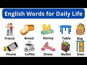 Learn 20 Simple English Words Fast With Pictures