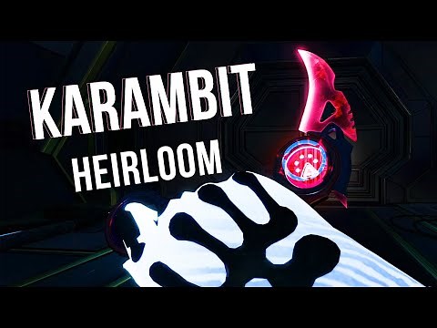 Apex Legends "KARAMBIT" Heirloom Animations!! Season 23