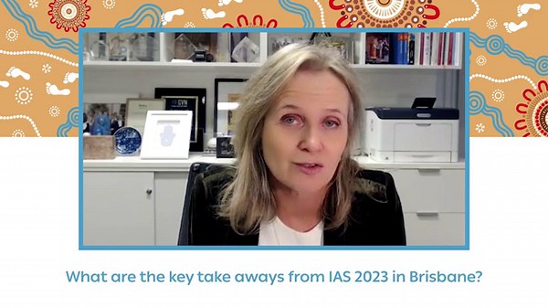 IAS 2023: Treatment takeaways