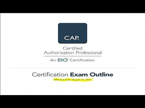 (ISC)2 CAP EXAM OUTLINE | NEWLY UPDATED