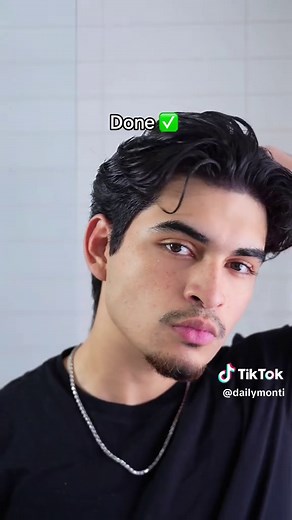 Middle Part Hair Tutorial for Men