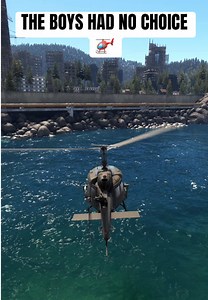 Helicopter Pilot's No-Win Mission in Military Game