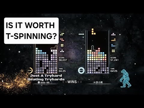 T-Spins vs Speed / Tetris / TEC