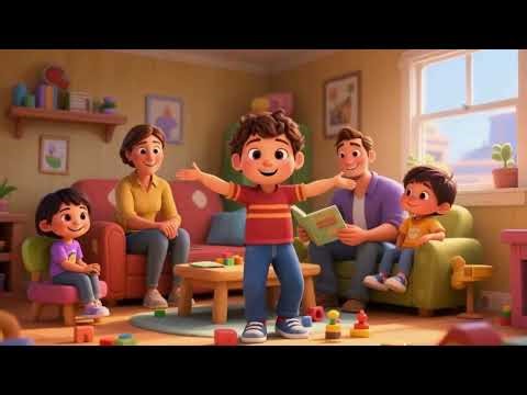 🎶Educational and Fun Song For Kids: Furniture Fun Around The Room! 🛋️📚🛏️🎵