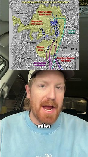 Columbia River Basalt Group Fun Fact #geology #science #earthscience