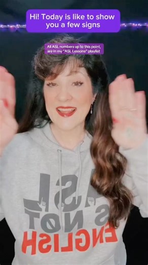 ASL Numbers 60-70 #asl #lesson #shorts