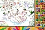 Play Winnie, Tigger Piglet Colormath | Free Online  Games. KidzSearch.com