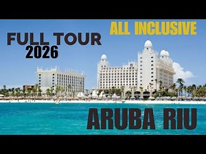 Riu Palace Hotel Aruba | Full Tour | Amenities | Walk Around the Resort | Guide & Tour of Hotel 2025
