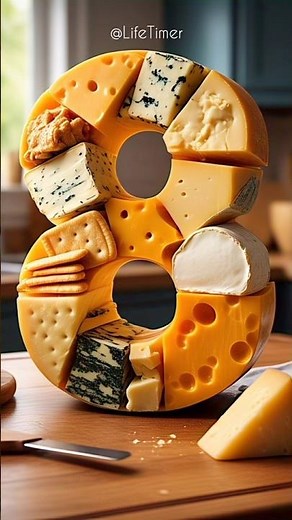 Cheesy Countdown | 9 to 0 Fun Timer with Cheese Theme 🧀 #countdown #timer #shorts