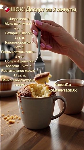 The perfect eggless, butter-free mug cake? Yes! #mugcake #mugcake #mugcake #mugdessert