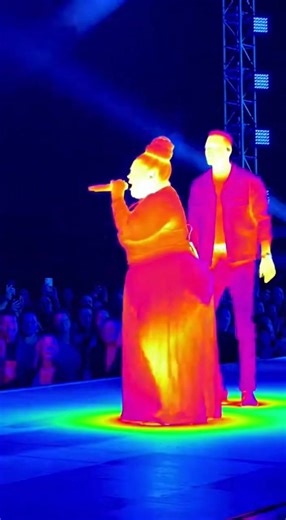 Singer's Humorous Stage Mishap Caught on Camera