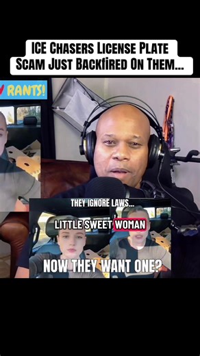 ICE Chasers License Plate Scam Just Backfired On Them...#news #breakingnews #blackpeople #reaction #fvp