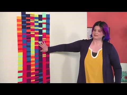 Inspiration for improv quilts on Fresh Quilting with Anne Sullivan (204-1)