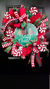 Bring holiday cheer to your home with our Pattern Tree Christmas Wreath Kit! 🎄✨ Bold colors, playful prints, and a touch of candy-inspired charm make this kit a must-have for the season. ❤️💚 ✨ ✨ #wreath #wreathsupplies #wreathmaking #christmasdecor #ChristmasTree #christmastime #christmasvibes #homedecor #seasonaldecor | The Wreath Shop