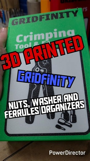 3D Printed Gridfinity Book Part Organizers