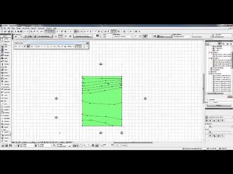 Archicad Mini Tutorial 15 Creating a Mesh
