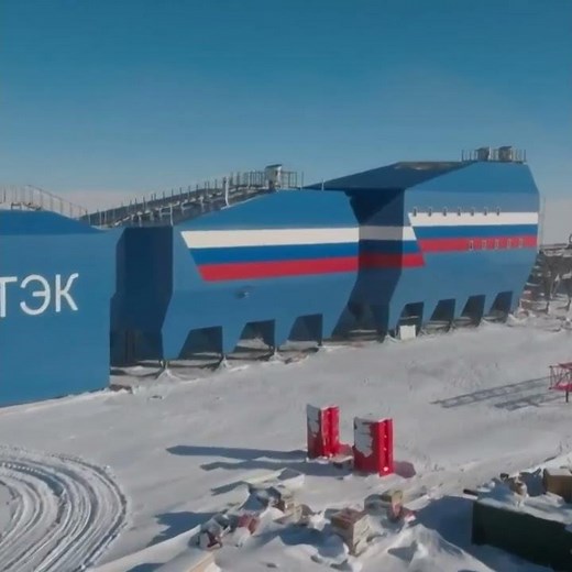 Scientific stations in the center of Antarctica: The Russian Vostok research station #antarctica