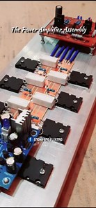 The process of installing and assembling the power amplifier driver with the final output transistor #electronics #poweramplifier #driver #assembling #protec #speaker #test #tutorials #guide #solutions #service | Herman Suhaemi