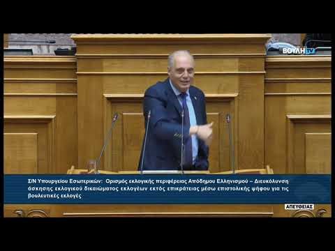 Κ. Βελόπουλος (Πρόεδρος ΕΛΛΗΝΙΚΗΣ ΛΥΣΗΣ)(Εκλογικό δικαίωμα εκλογέων) (03/03/2026)