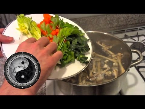 Cooking the Ultimate Chicken Bone Broth Fast - Recipe and Healing Benefits