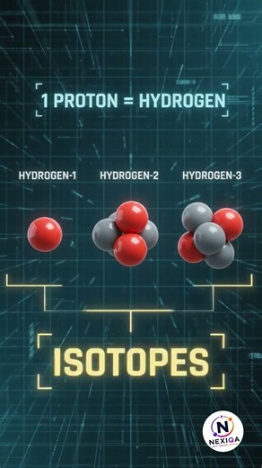 What Is an Isotope? ⚛️ Same Element, Different Neutrons! #Shorts