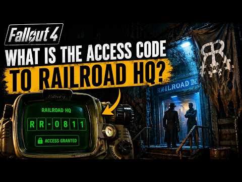 This Code Unlocks Railroad HQ in Fallout 4 🔓