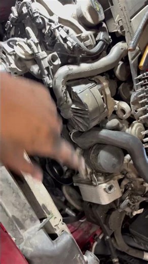 2007 Mercedes SLK280 How to change alternator Parts 10/13